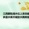 江西鄱阳湖水位上涨突破17米 多座水库开闸放水腾库容