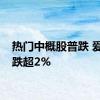 热门中概股普跌 爱奇艺跌超2%