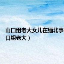 山口组老大女儿在缅北事件（山口组老大）