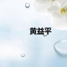 黄益平