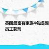 英国最富有家族4名成员因剥削员工获刑