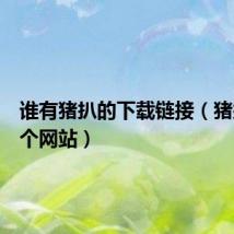谁有猪扒的下载链接（猪扒在哪个网站）