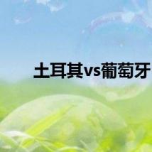 土耳其vs葡萄牙