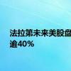法拉第未来美股盘前跌逾40%