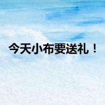 今天小布要送礼！！！
