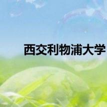 西交利物浦大学