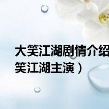 大笑江湖剧情介绍（大笑江湖主演）
