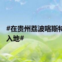 #在贵州荔波喀斯特上天入地#