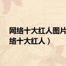 网络十大红人图片（网络十大红人）
