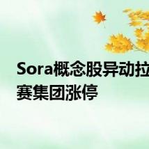 Sora概念股异动拉升 因赛集团涨停