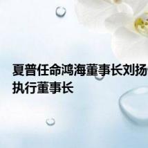 夏普任命鸿海董事长刘扬伟为非执行董事长