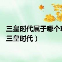 三皇时代属于哪个朝代（三皇时代）