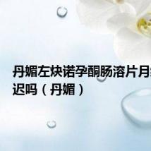 丹媚左炔诺孕酮肠溶片月经会推迟吗(丹媚)
