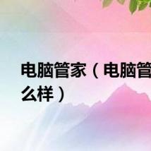 电脑管家（电脑管家怎么样）