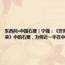 东西问·中国石窟|宁强:《世界遗产名录》中的石窟,为何近一半在中国?
