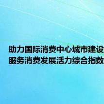 助力国际消费中心城市建设,上海服务消费发展活力综合指数发布
