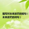 描写对未来迷茫的短句（形容对未来迷茫的诗句）