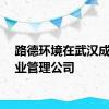 路德环境在武汉成立物业管理公司