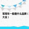 军用车一般是什么品牌（军用车大全）
