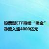 股票型ETF持续“吸金” 上半年净流入逾4000亿元