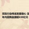 实际行动传递发展信心 深市公司年内回购金额超430亿元