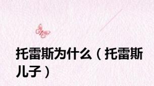 托雷斯为什么（托雷斯儿子）