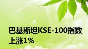巴基斯坦KSE-100指数上涨1%