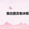 我也曾卖老冰棍