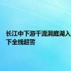 长江中下游干流洞庭湖入江口以下全线超警