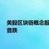 美股区块链概念股盘前普跌