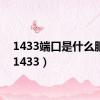 1433端口是什么服务（1433）