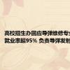 高校招生办回应导弹维修专业走红：就业率超95% 负责导弹发射、检修