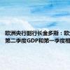 欧洲央行副行长金多斯：欧元区的第二季度GDP和第一季度相差不大