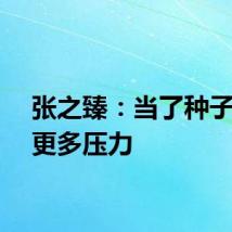 张之臻：当了种子只有更多压力