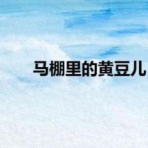 马棚里的黄豆儿