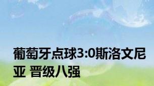 葡萄牙点球3:0斯洛文尼亚 晋级八强
