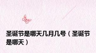 圣诞节是哪天几月几号（圣诞节是哪天）