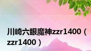 川崎六眼魔神zzr1400（zzr1400）