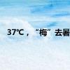 37℃，“梅”去暑来