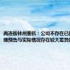 两连板林州重机：公司不存在已披露的业绩预告与实际情况存在较大差异的情形