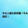 牛头人酋长的武器（牛头人酋长战斧）