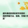 盛科通信获得发明专利授权：“一种数据流的传输方法、装置、存储介质及电子装置”