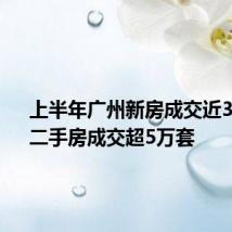 上半年广州新房成交近3万套、二手房成交超5万套