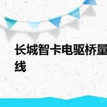 长城智卡电驱桥量产下线