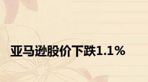 亚马逊股价下跌1.1%