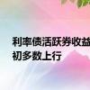 利率债活跃券收益率盘初多数上行