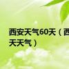 西安天气60天（西安明天天气）