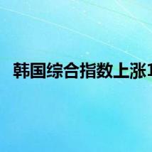 韩国综合指数上涨1%