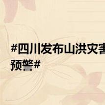 #四川发布山洪灾害黄色预警#