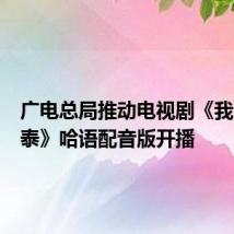 广电总局推动电视剧《我的阿勒泰》哈语配音版开播
